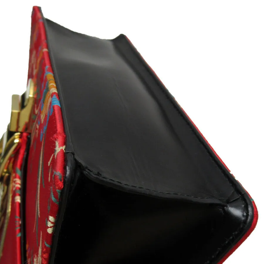 Gucci Sylvie Shoulder Bag Red /