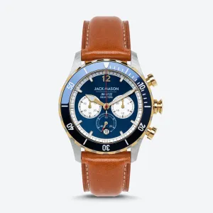 Halyard Sport Chronograph (Blue   Tan)