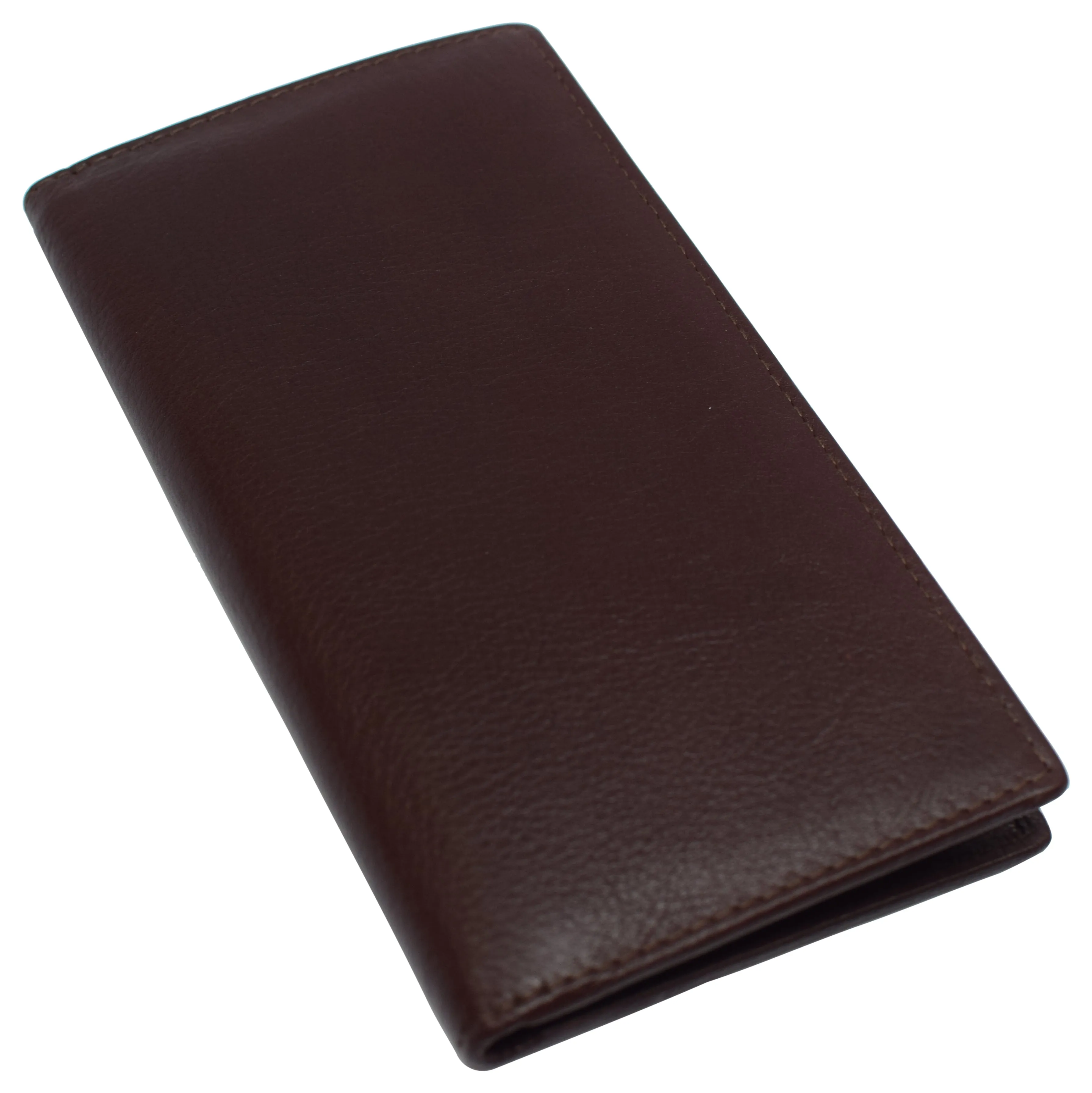 Leather Checkbook Cover for Men Women RFID Blocking by Marshal