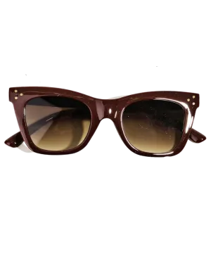 London Elite Sunglasses - Mahogany