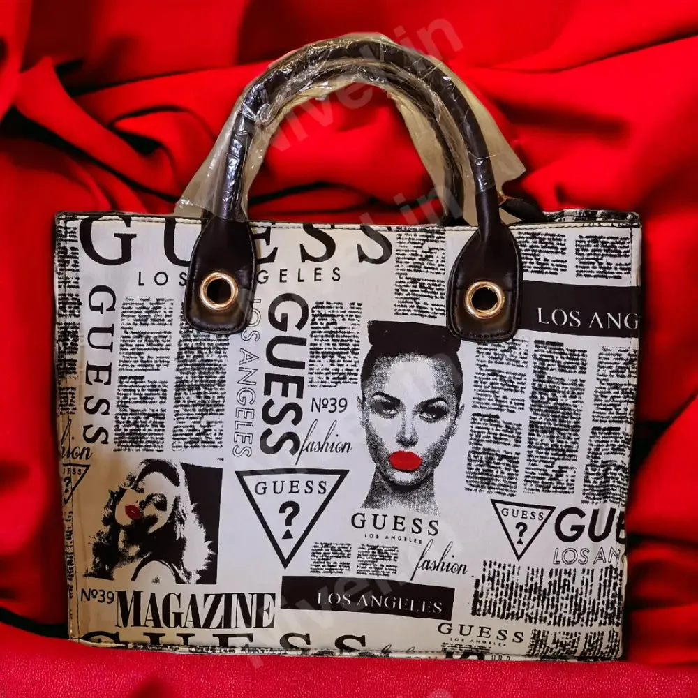 Nivel Premium Guess Customised Tote Bag For Women