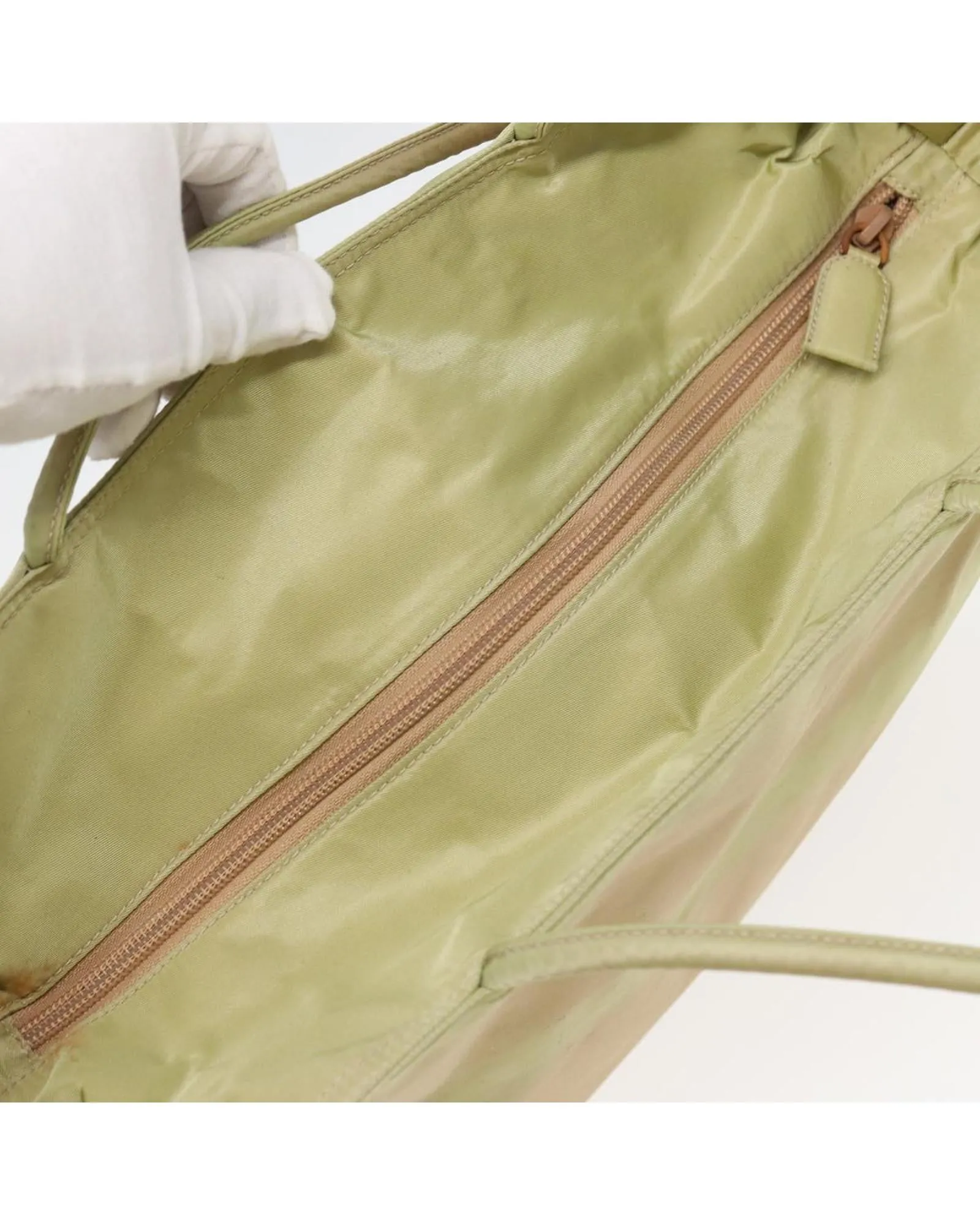 Nylon Tote Bag with Handles and Spacious Interior