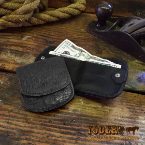 Ostrich Black Cab Wallet