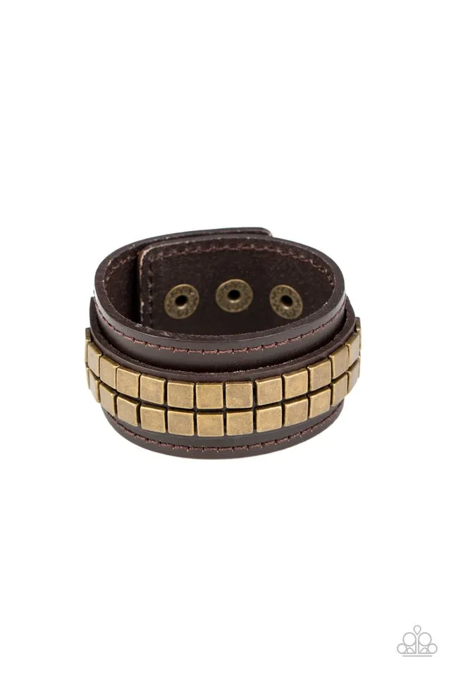 Paparazzi Bracelet ~ Engine Room - Brown