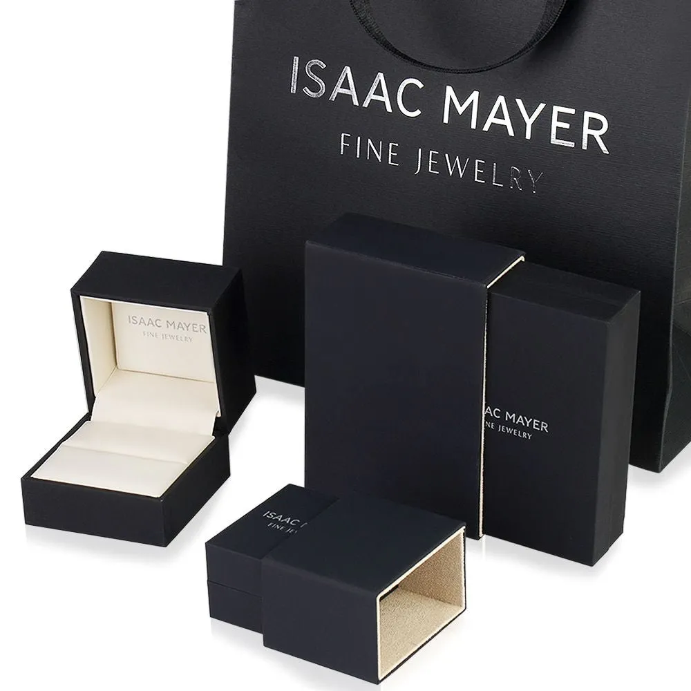 Pavé Semi Circle Earrings