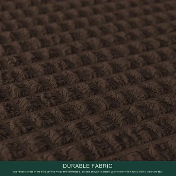 Persian Style Bubble  Sofa Cover - Dark Brown