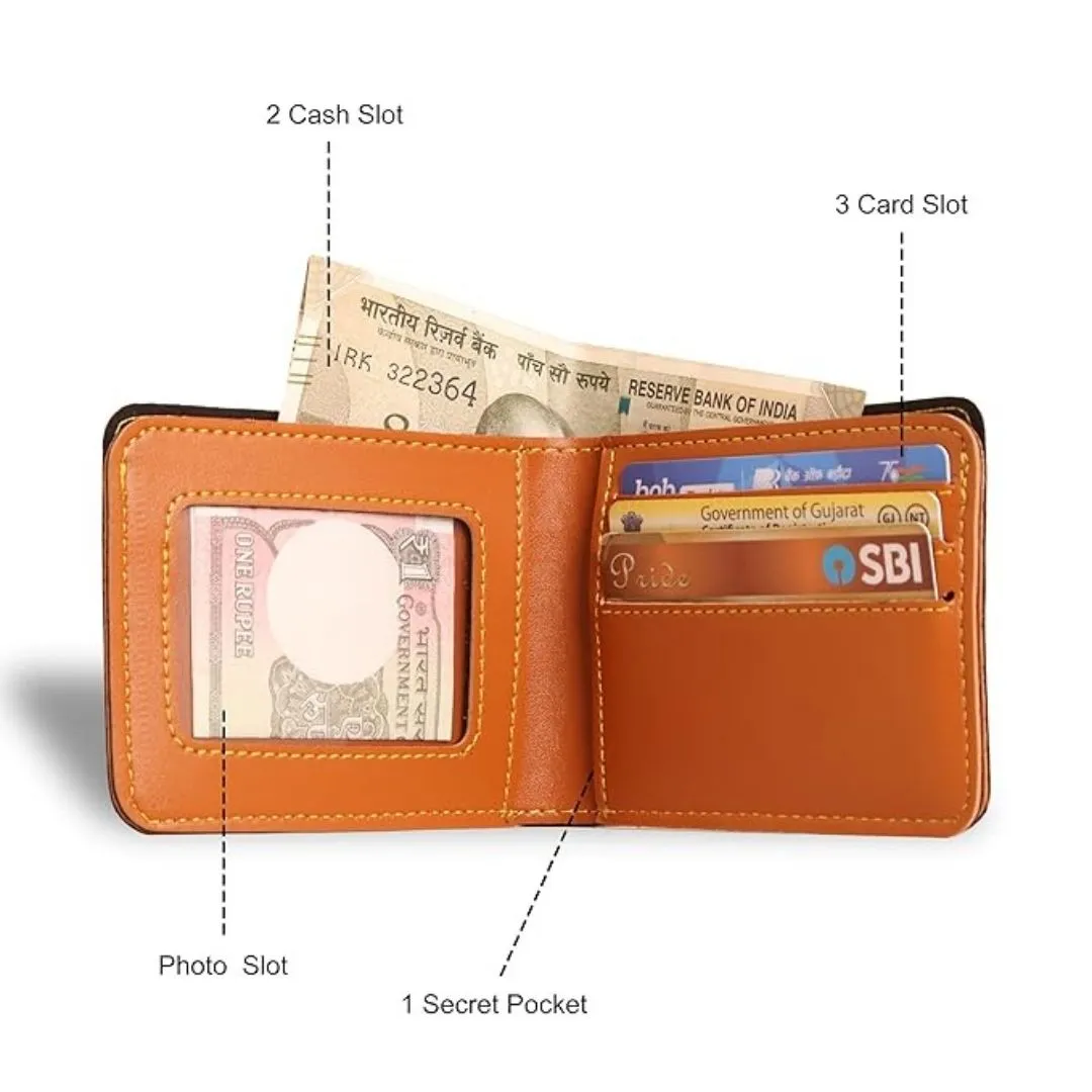 Personalized King & Queen Wallet and Clutch Set - Tan