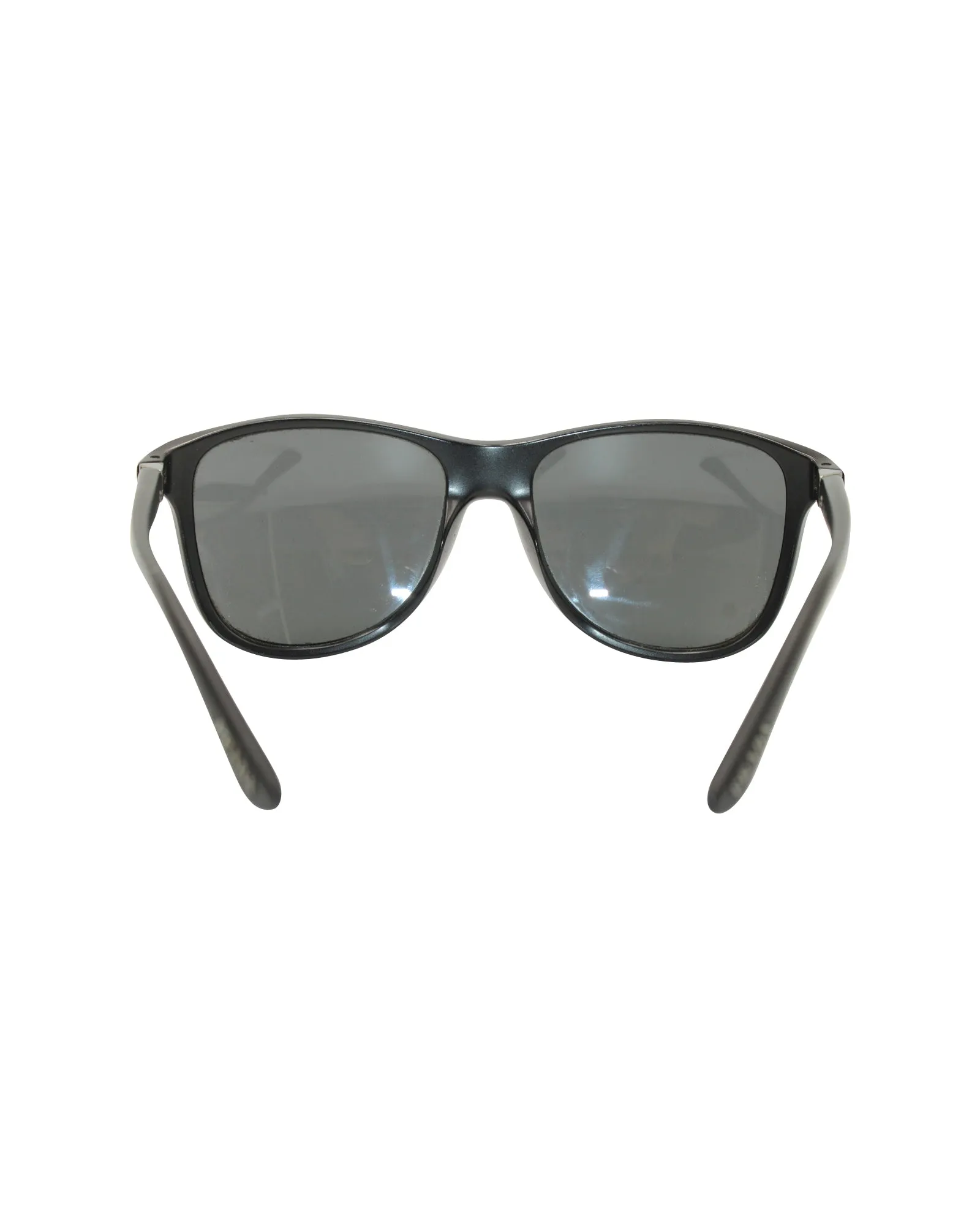 Prada SPR 20S Tinted Sunglasses in Black Plastic