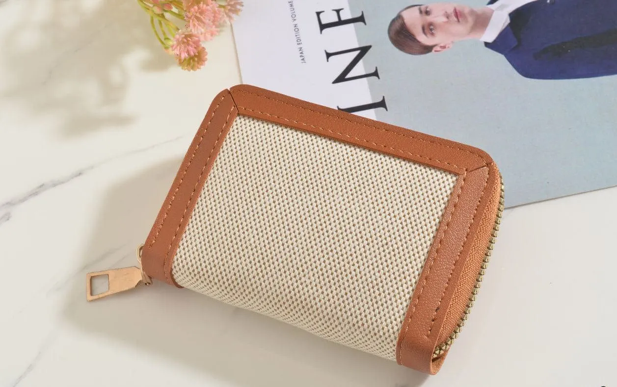 Premium Women Wallet - Brown Model 3