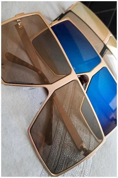 "Eclispe" Oversize Sunglasses
