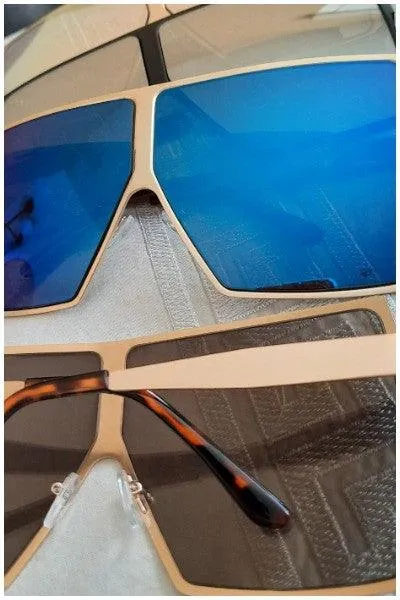 "Eclispe" Oversize Sunglasses