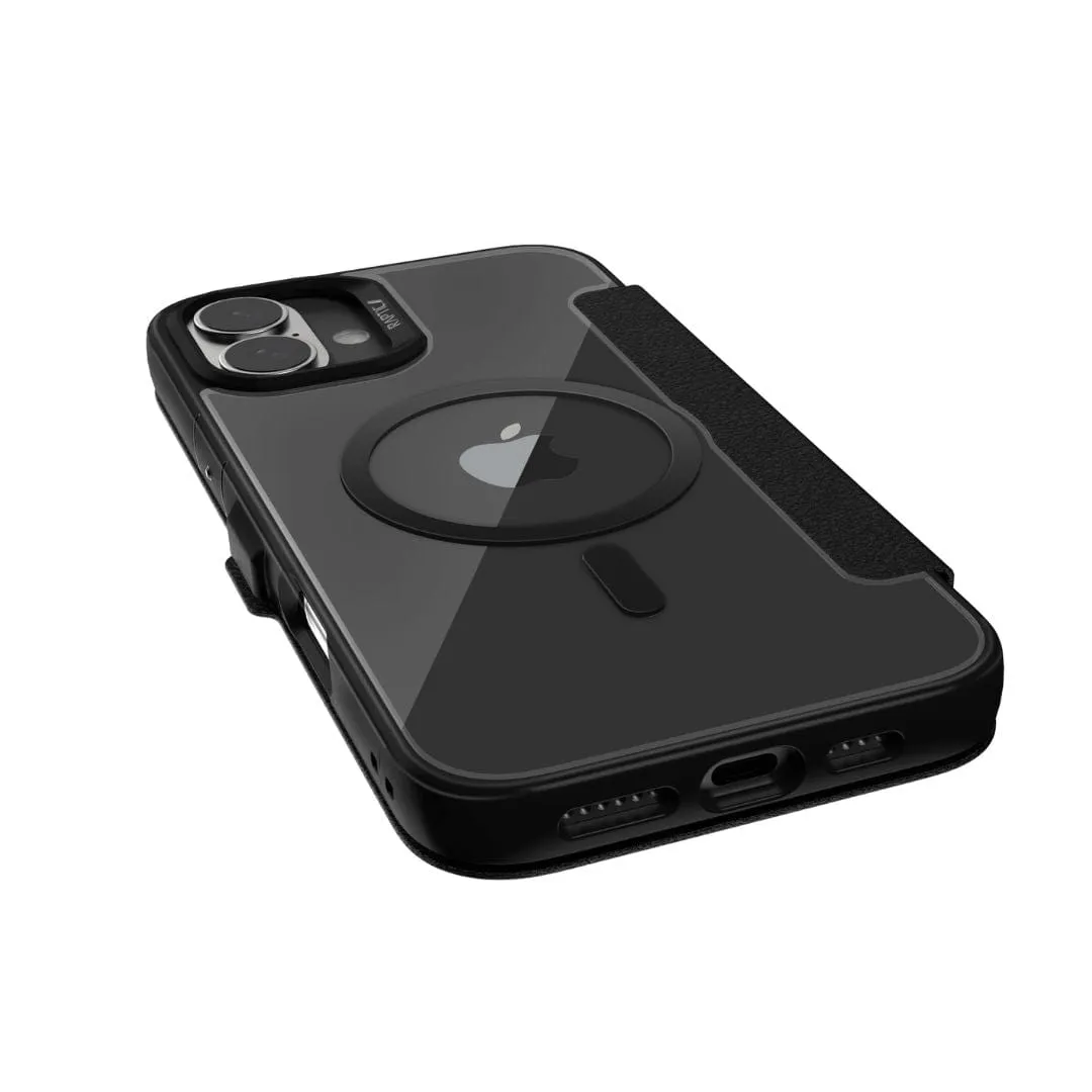 Raptic MagSafe Urban Folio Case with Card Slot for iPhone 16