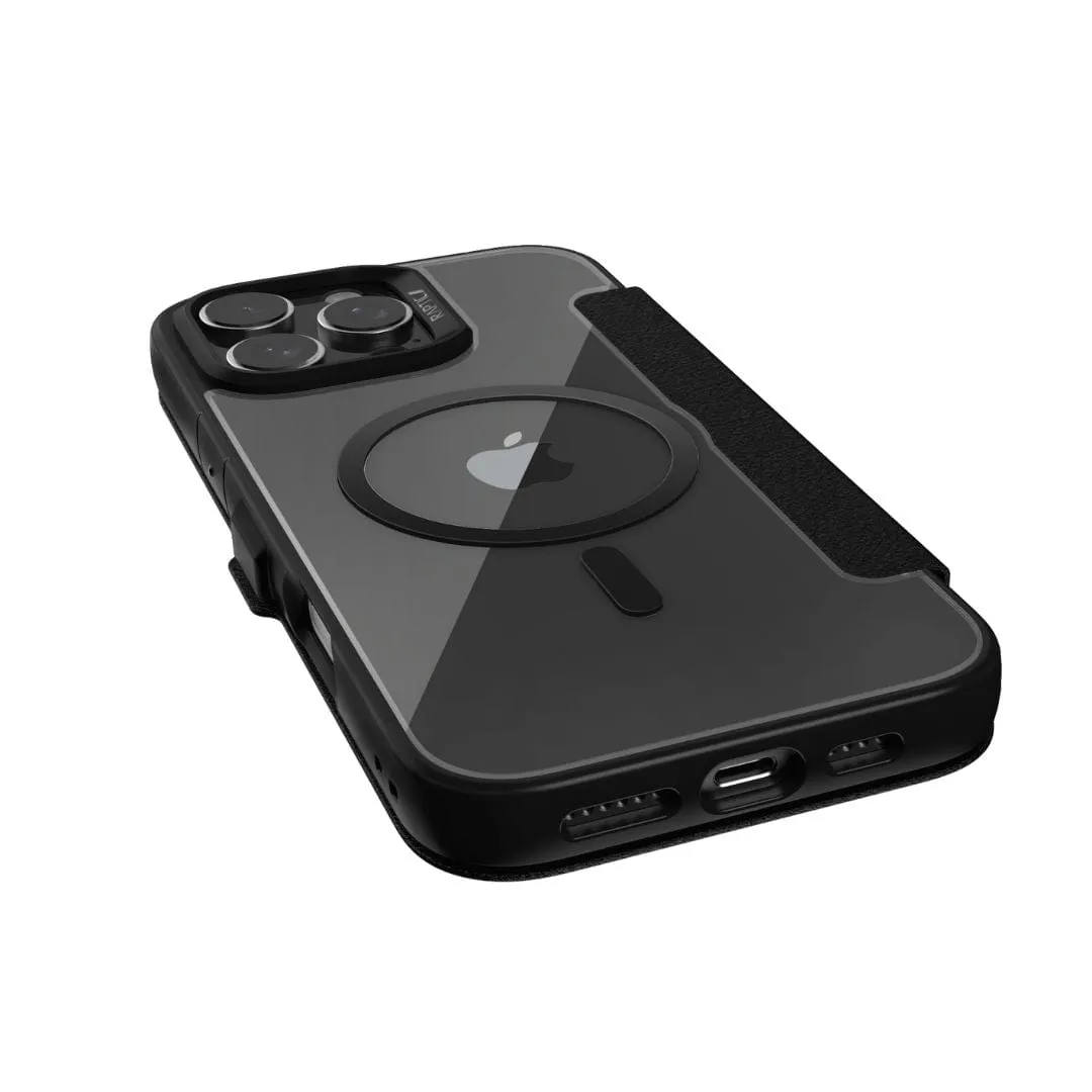 Raptic MagSafe Urban Folio Case with Card Slot for iPhone 16