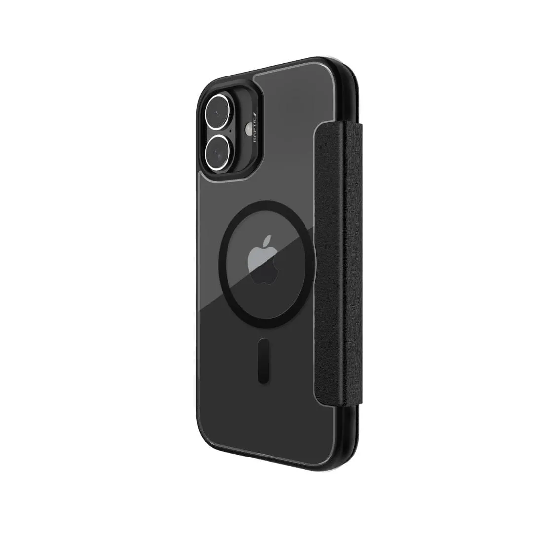Raptic MagSafe Urban Folio Case with Card Slot for iPhone 16