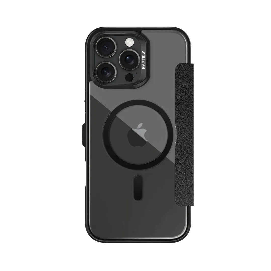 Raptic MagSafe Urban Folio Case with Card Slot for iPhone 16