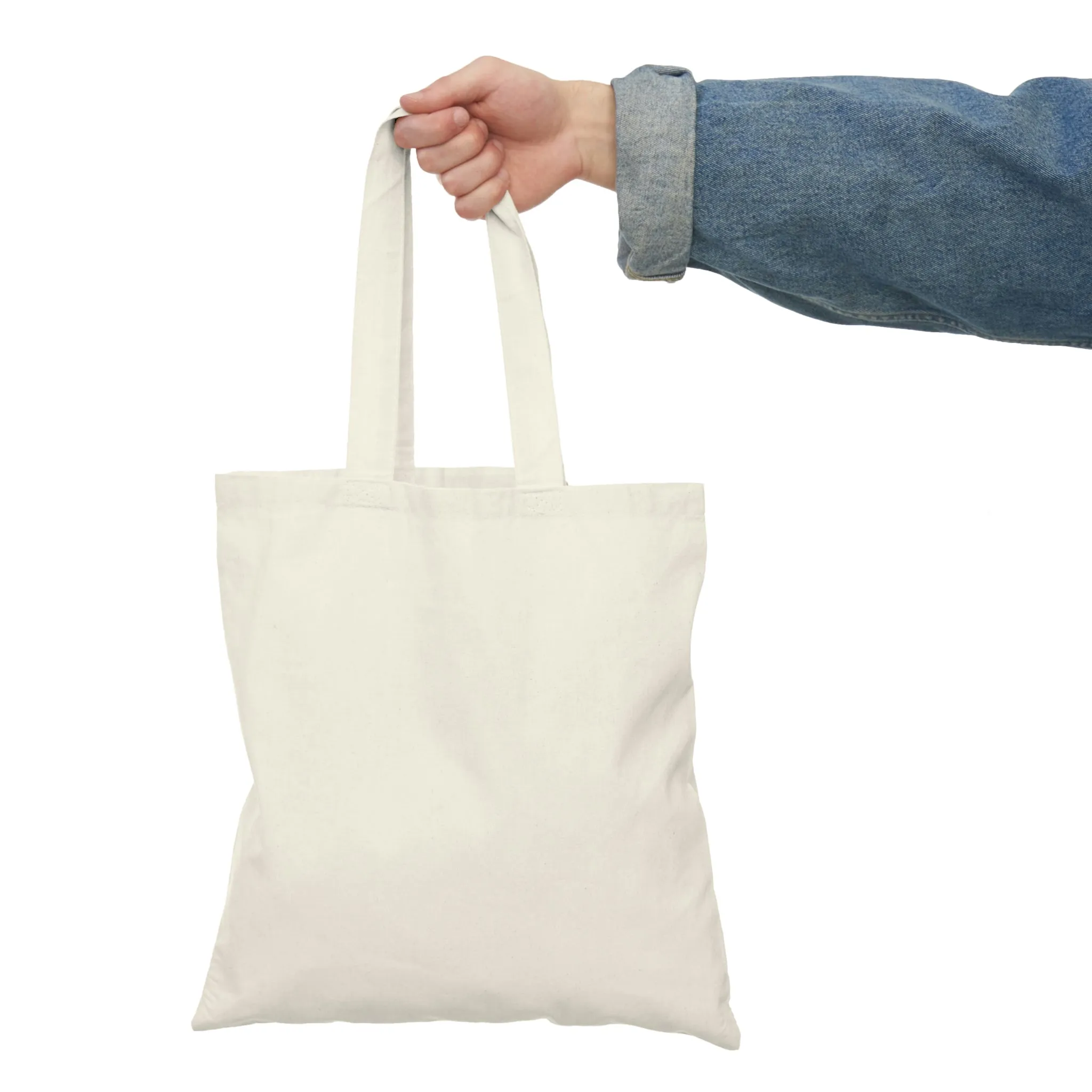 Red Heart - Natural Tote Bag ~ Sharon Dawn Collection