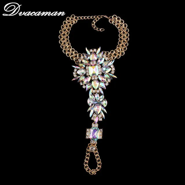 Sand Crystals - Boho Anklet Beach Sandals