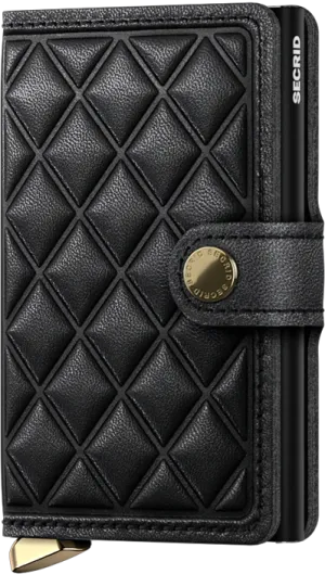 SECRID - Premium Miniwallet - Emboss Diamond Black