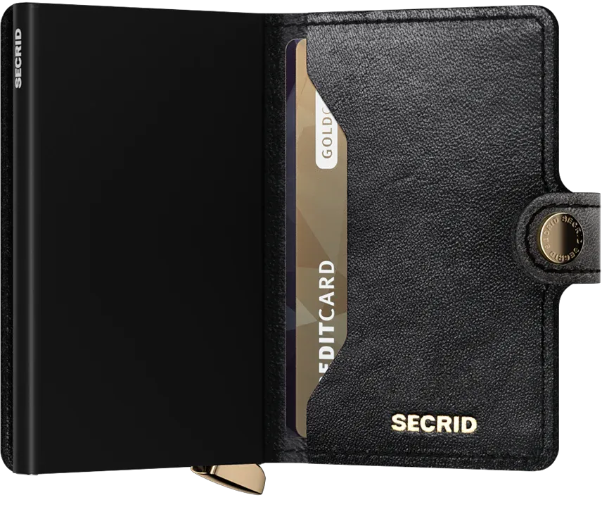 SECRID - Premium Miniwallet - Emboss Diamond Black