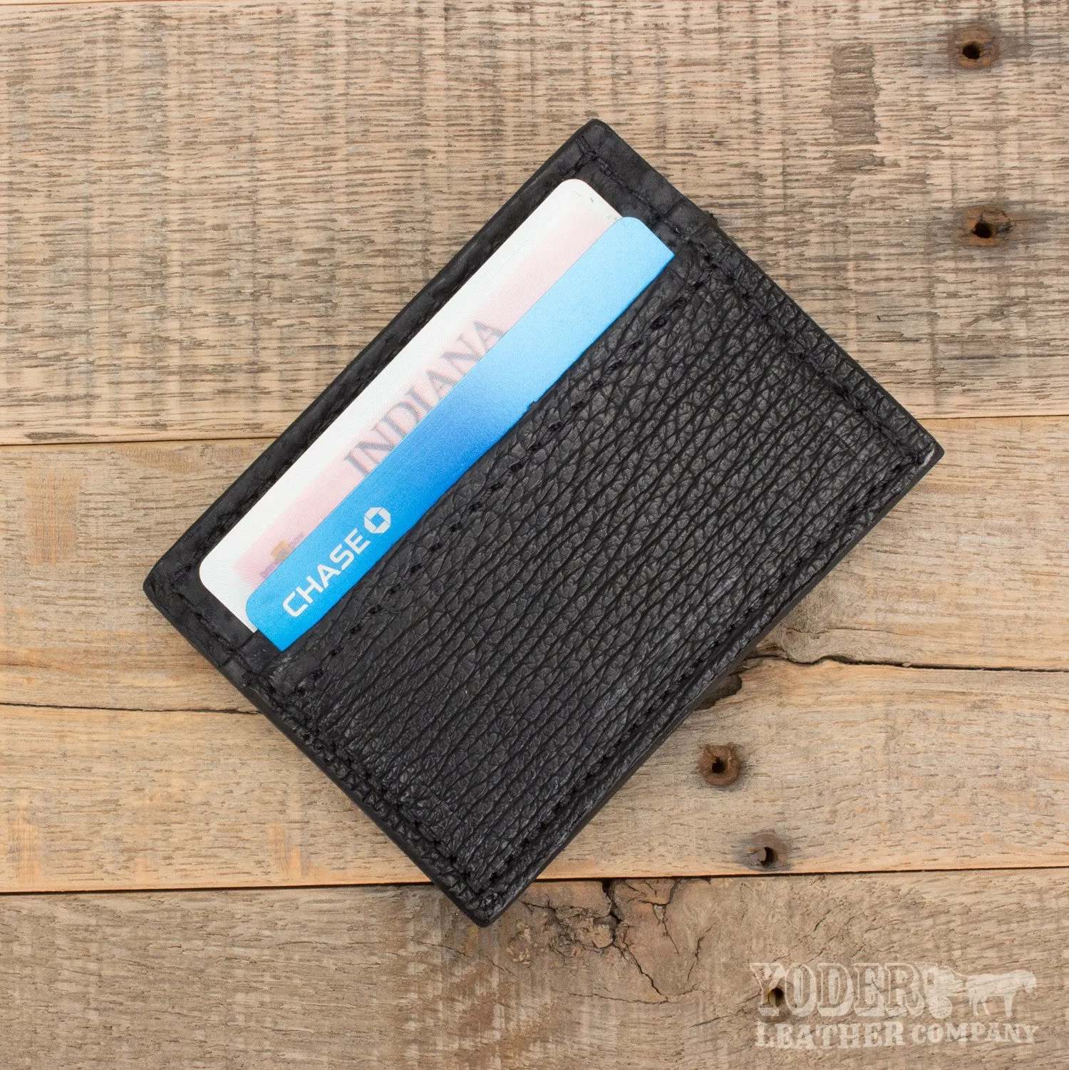 Shark Black Clip Wallet