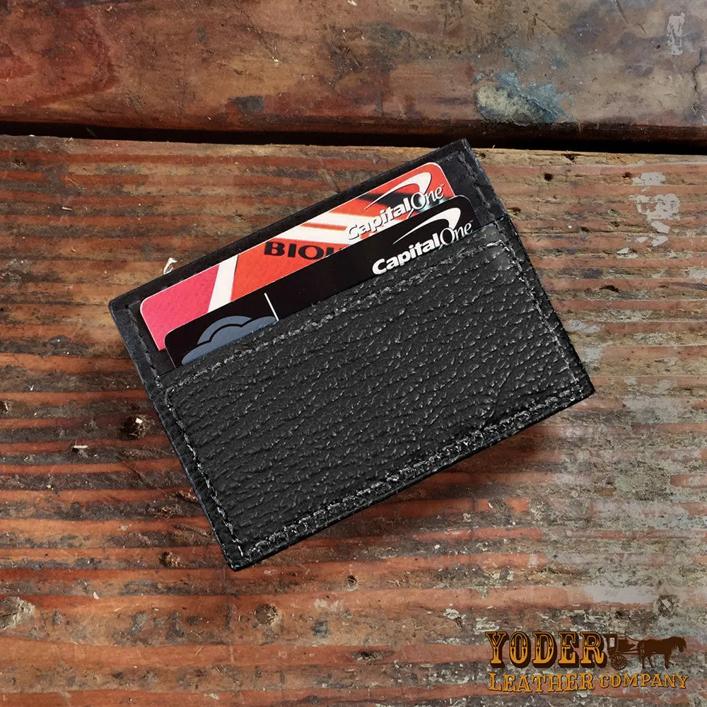 Shark Black Clip Wallet