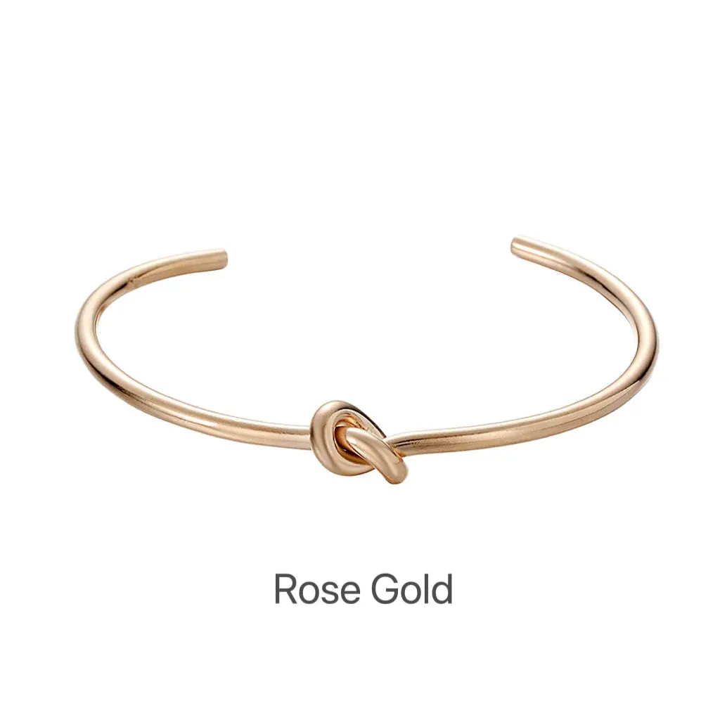Stainless Steel Bracelets Vintage Woven Twist Bangles for Men and Women Jewelry Statement Streetwear Gifts