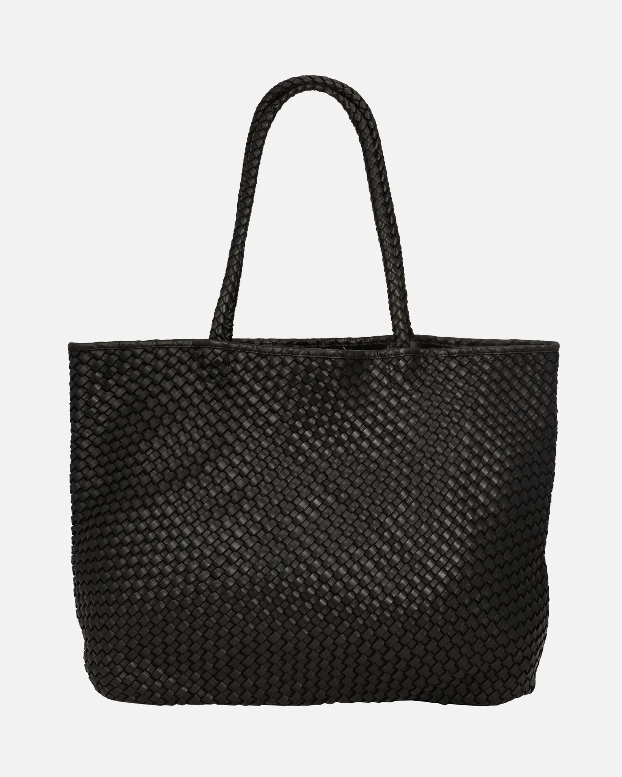 Taylor | Woven Leather Tote Bag