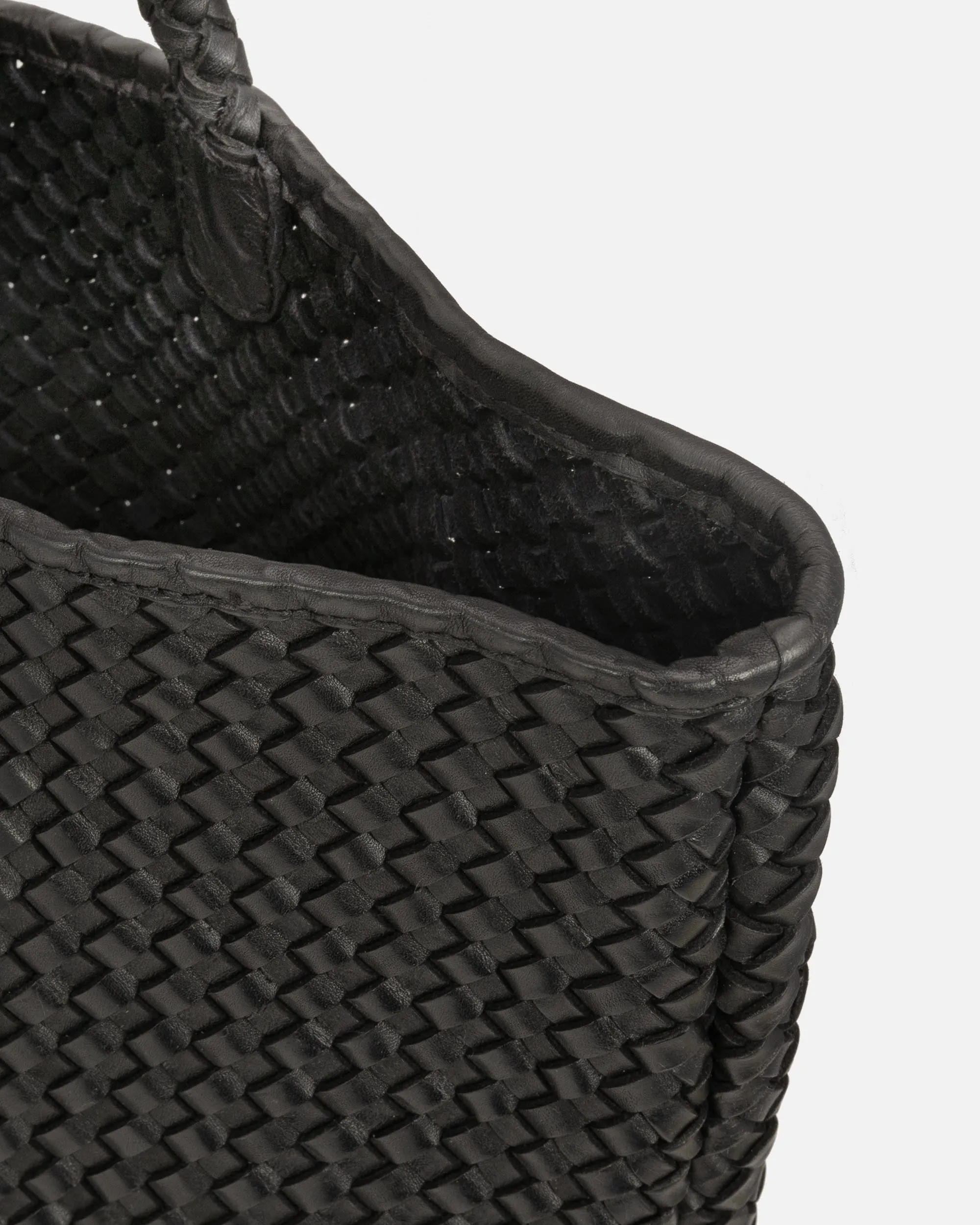 Taylor | Woven Leather Tote Bag