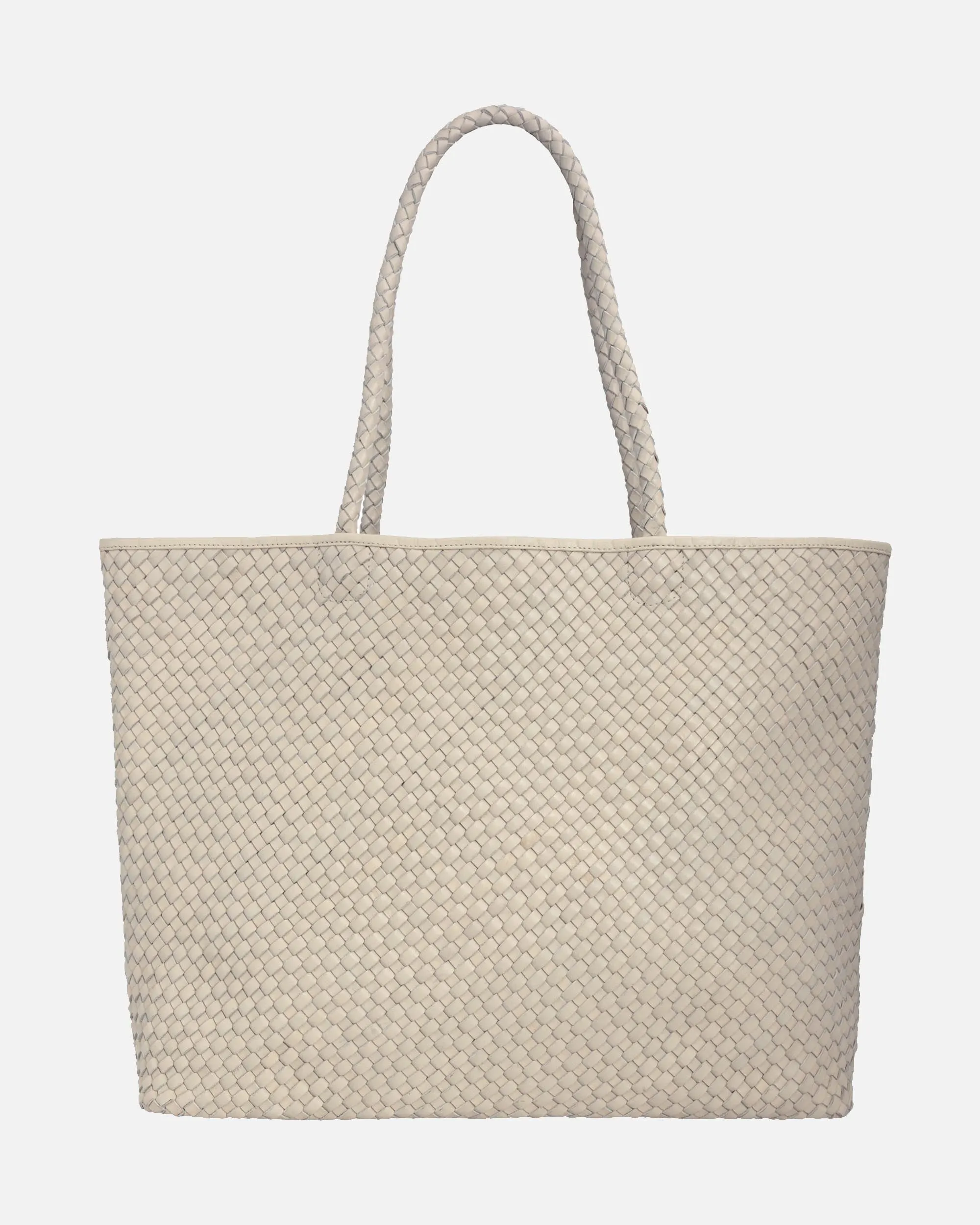 Taylor | Woven Leather Tote Bag