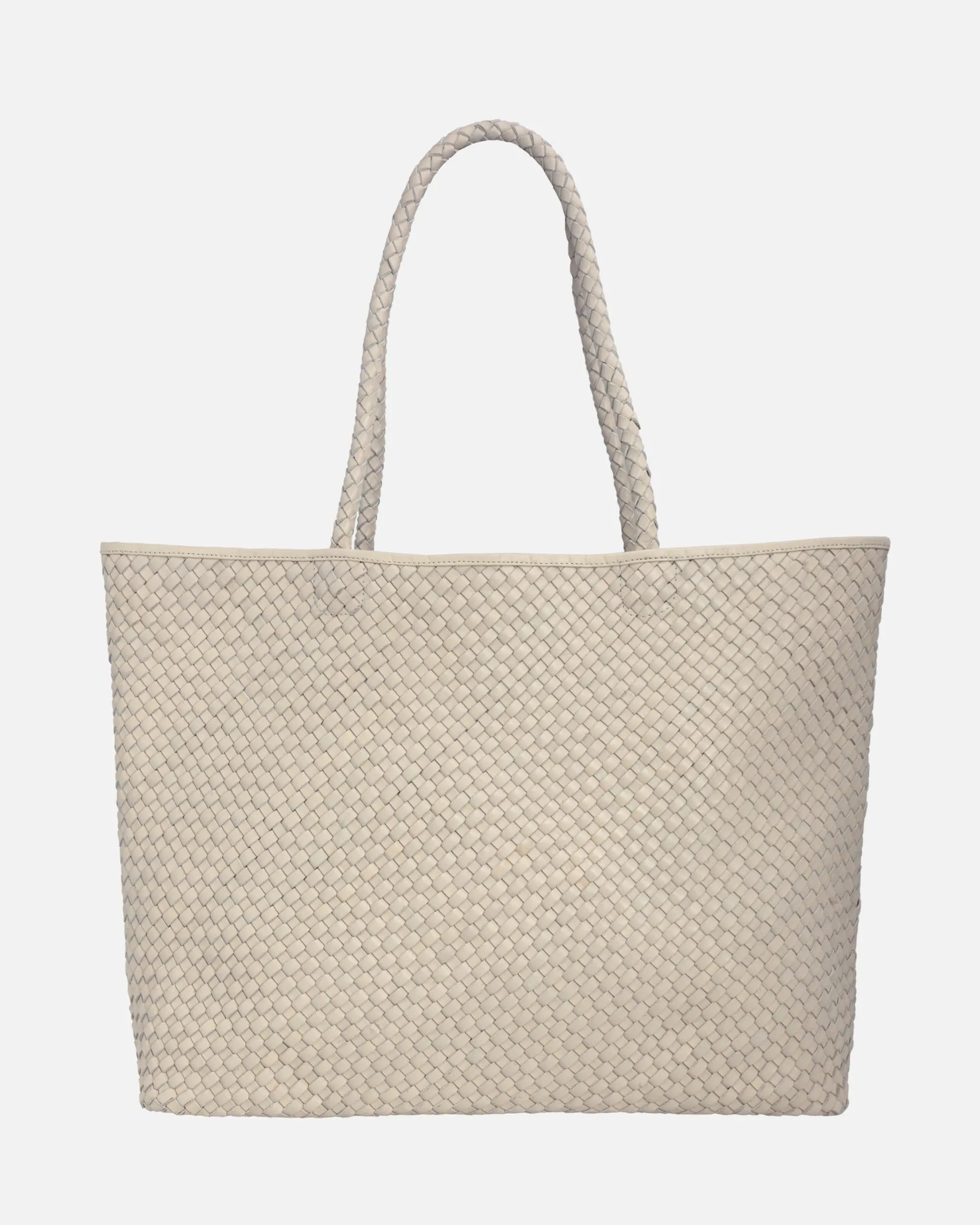 Taylor | Woven Leather Tote Bag