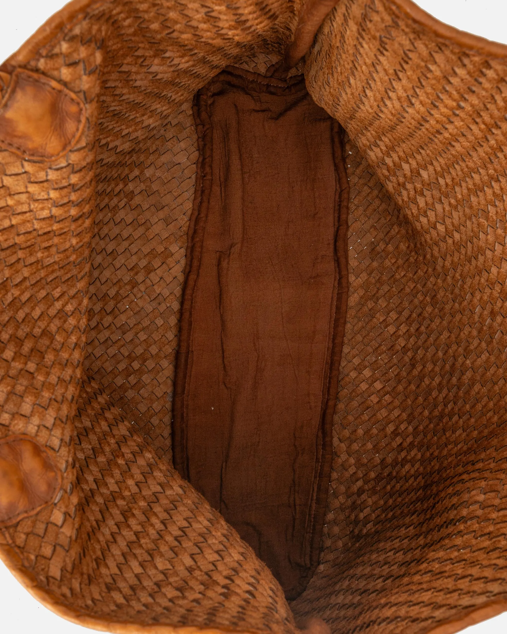 Taylor | Woven Leather Tote Bag