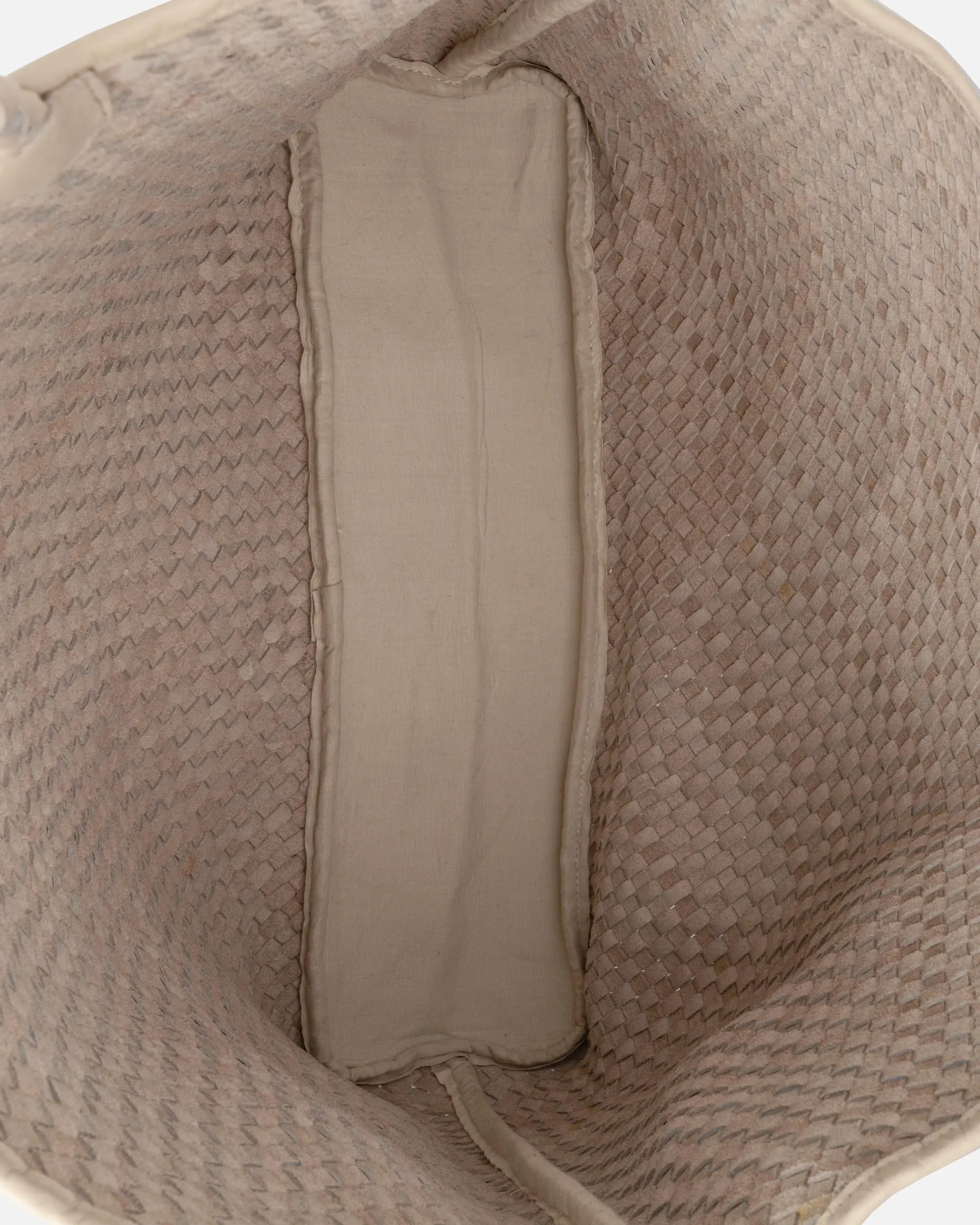 Taylor | Woven Leather Tote Bag