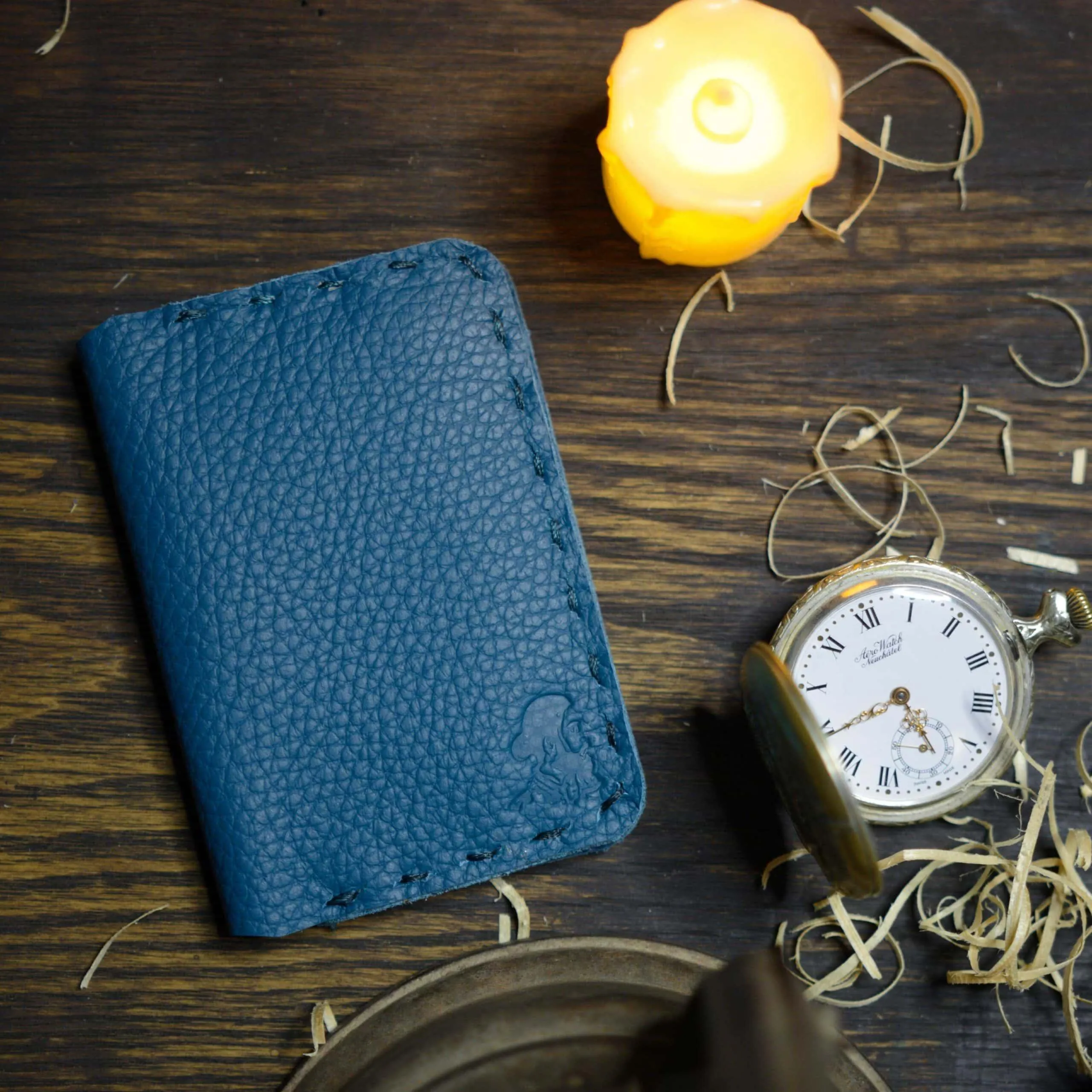 The Audace – Sea Blue Smart Wallet