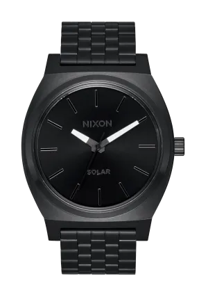 Time Teller Solar - All Black / White