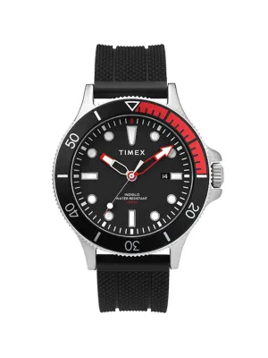 Timex Allied Coastline TW2T30000 Silicone Strap Watch 43mm