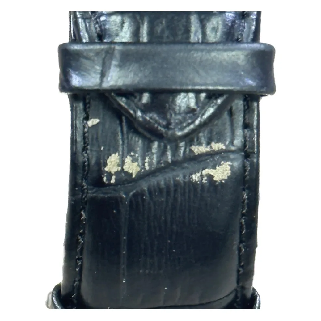 Tissot Couturier Automatic Black Dial Watch - Black Leather Band