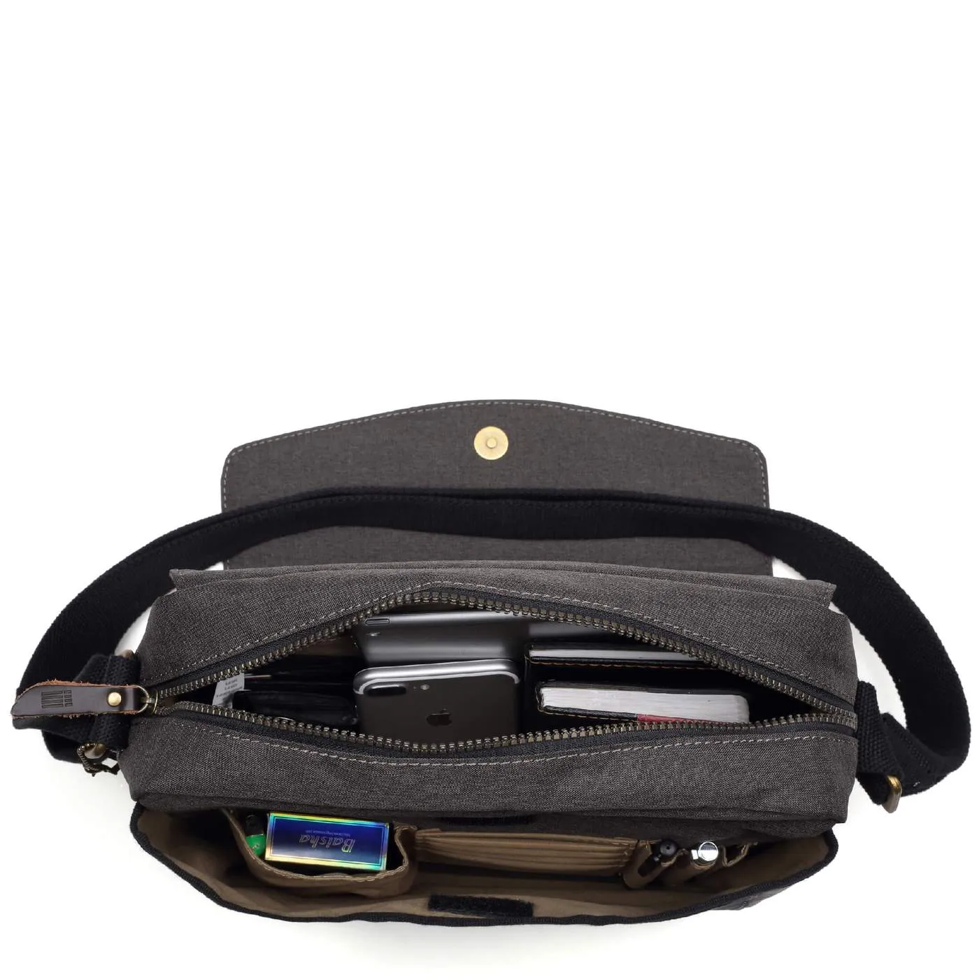 Troop London Urban Grey Messenger Bag