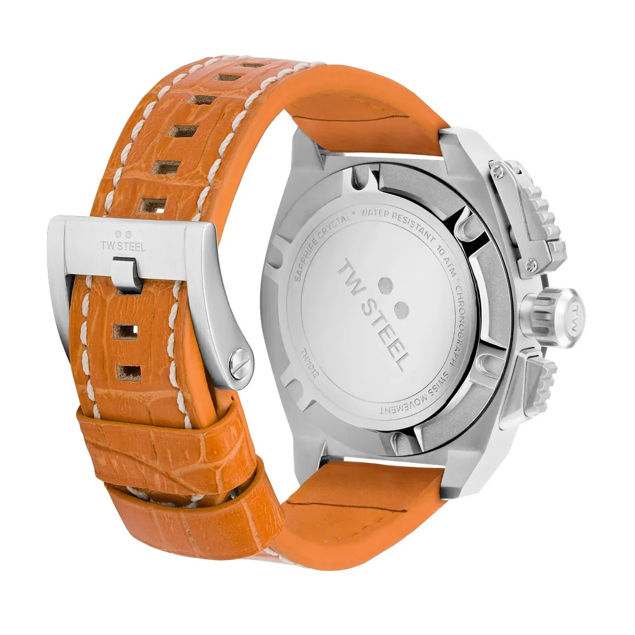 TW Steel - Canteen Style Leather Watch TW1012