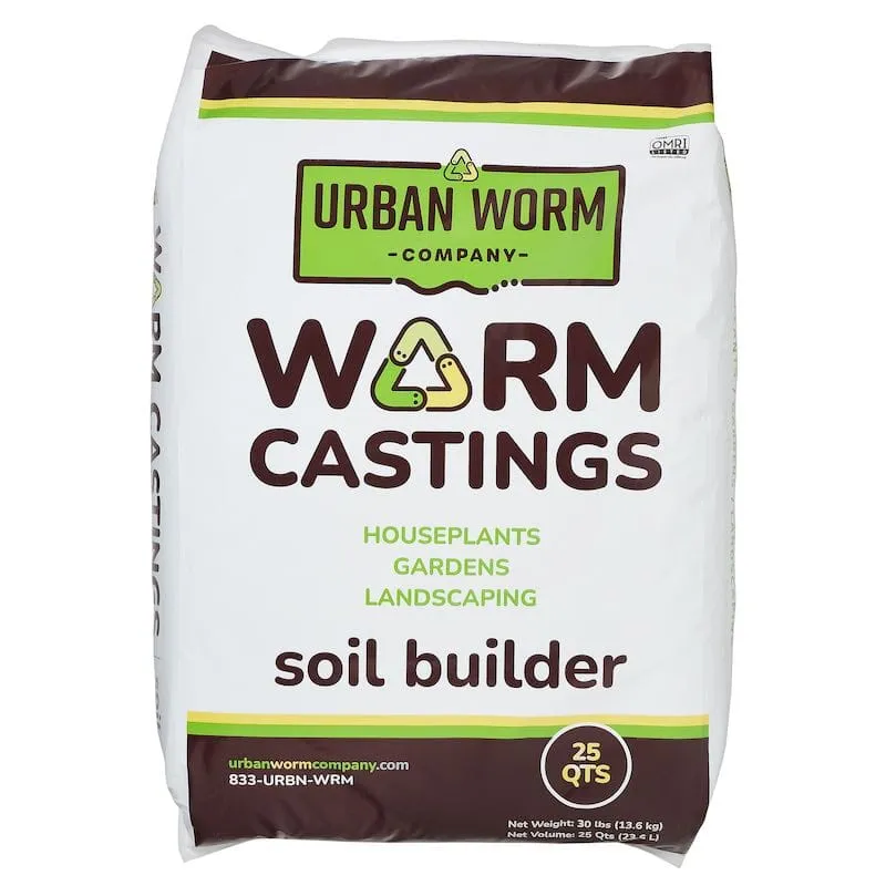 Urban Worm Company Worm Castings - Palletized Bags