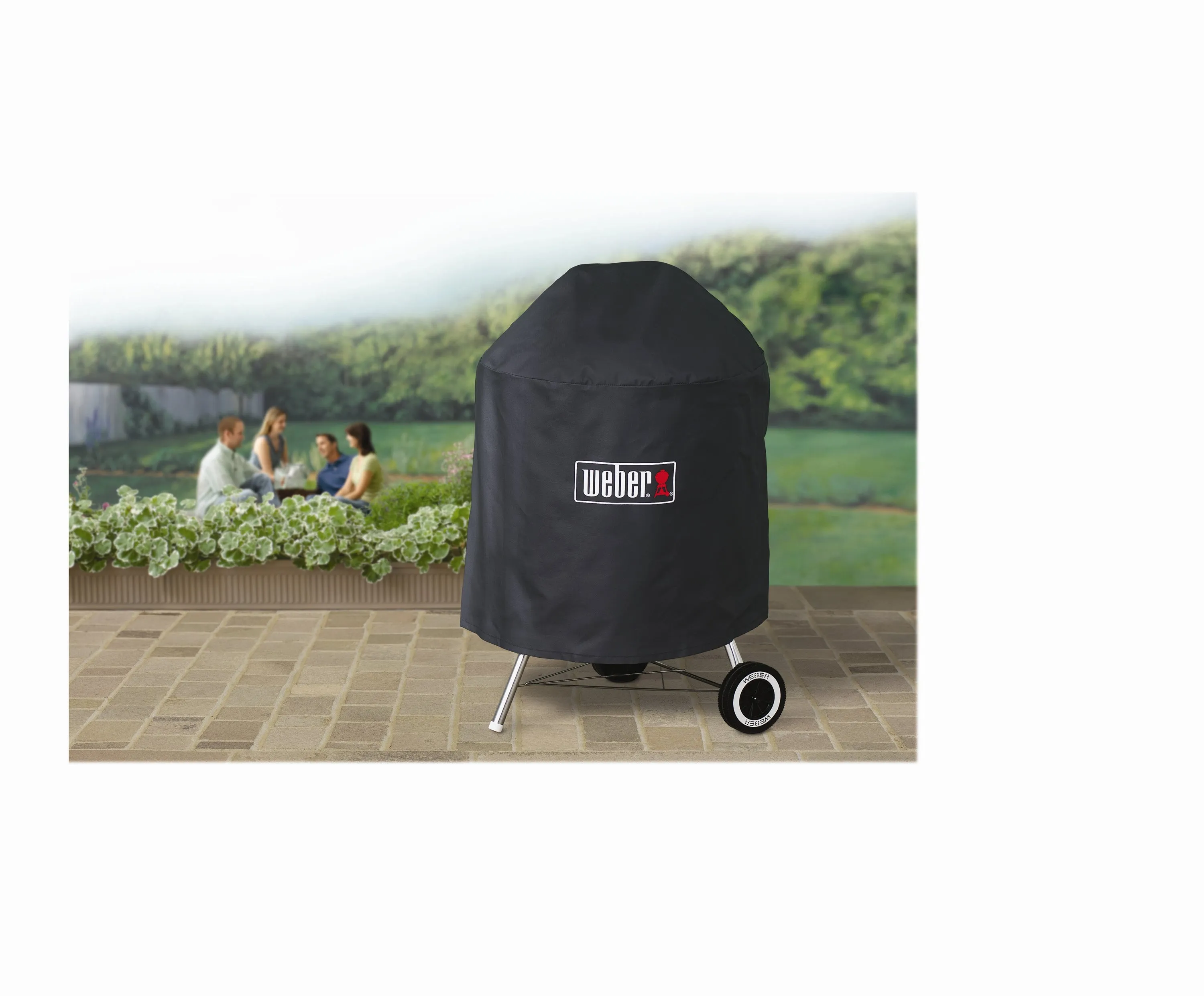 Weber 57cm Kettle Deluxe Full Length Weatherproof Cover